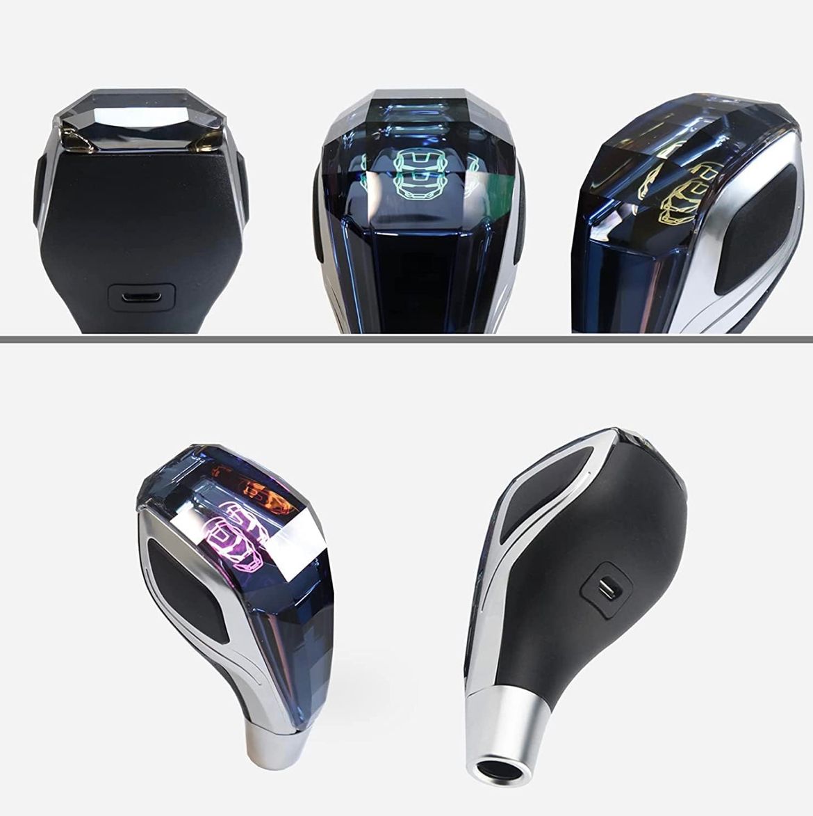 Crystal LED Gear Knobs for Toyota, Honda, Hyundai, Suzuki, Volkswagen Cars