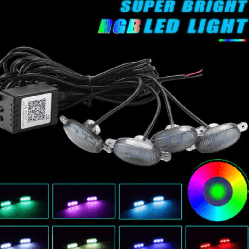 Raptor Style LED Lamp Front Grill Light Kit