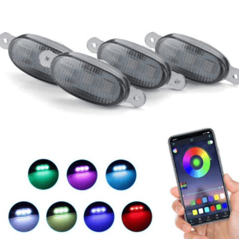 Raptor Style LED Lamp Front Grill Light Kit